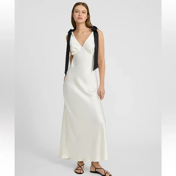 chinese dress ladies Close To You Satin Maxi Dress main image 0
